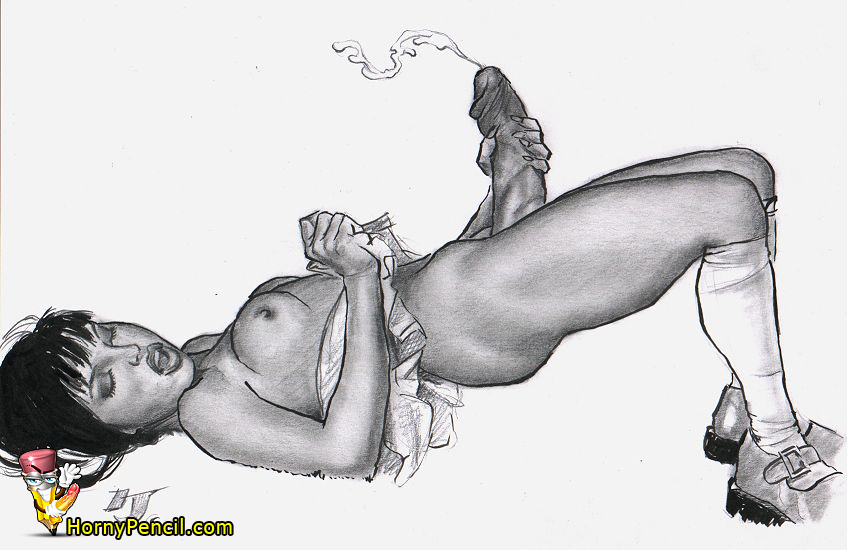 Sketch Of Shemale Fucking - Pencil Drawings Bondage Shemale | Sex Pictures Pass